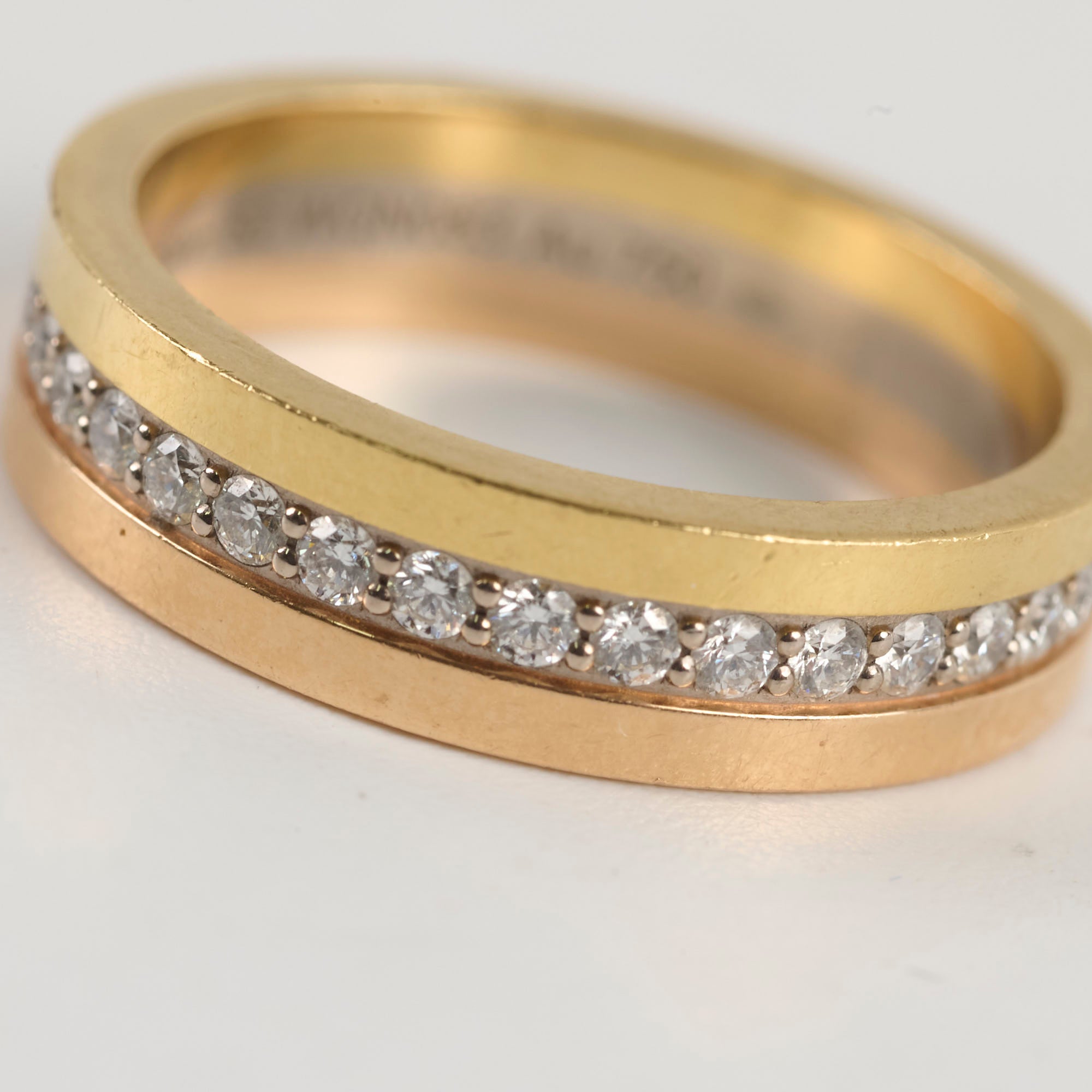 Cartier Vendome LC 4.8mm Diamond Wedding Band Ring - Size 52 (US 6) | 18K White Gold Paved Diamond Eternity Ring for Women | Perfect for Engagement, Anniversary & Bridal Jewelry Gifts