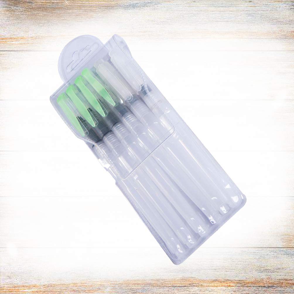 6-Piece Watercolor Brush Pens Set - Water Soluble Colored Pencils for Artists & Beginners - Perfect for Sketching, Calligraphy & Mixed Media Art Projects