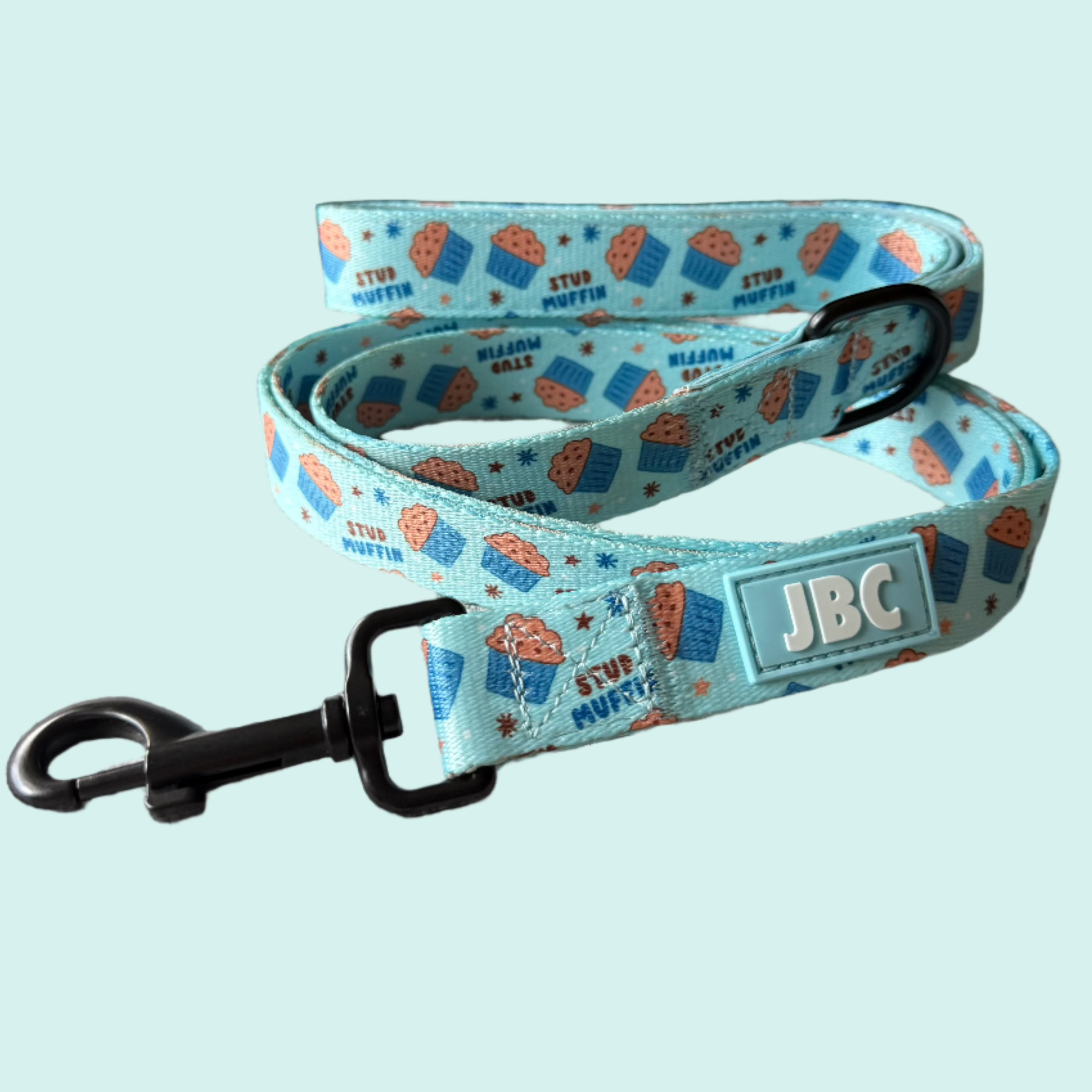 Stud Muffin Leash - Durable Dog Leash for Small & Medium Dogs - Perfect for Walking, Training & Outdoor Adventures