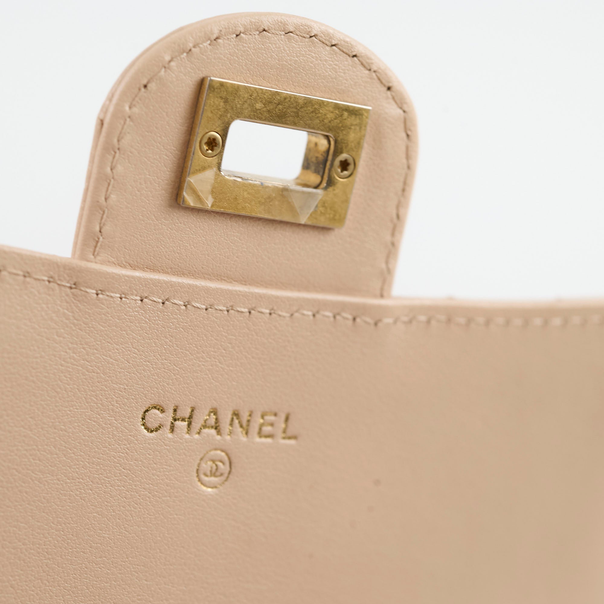 Chanel Reissue 2.55 Wallet in Beige - Classic Flap Bag with Chain Strap for Women | Perfect for Everyday Use, Travel & Special Occasions