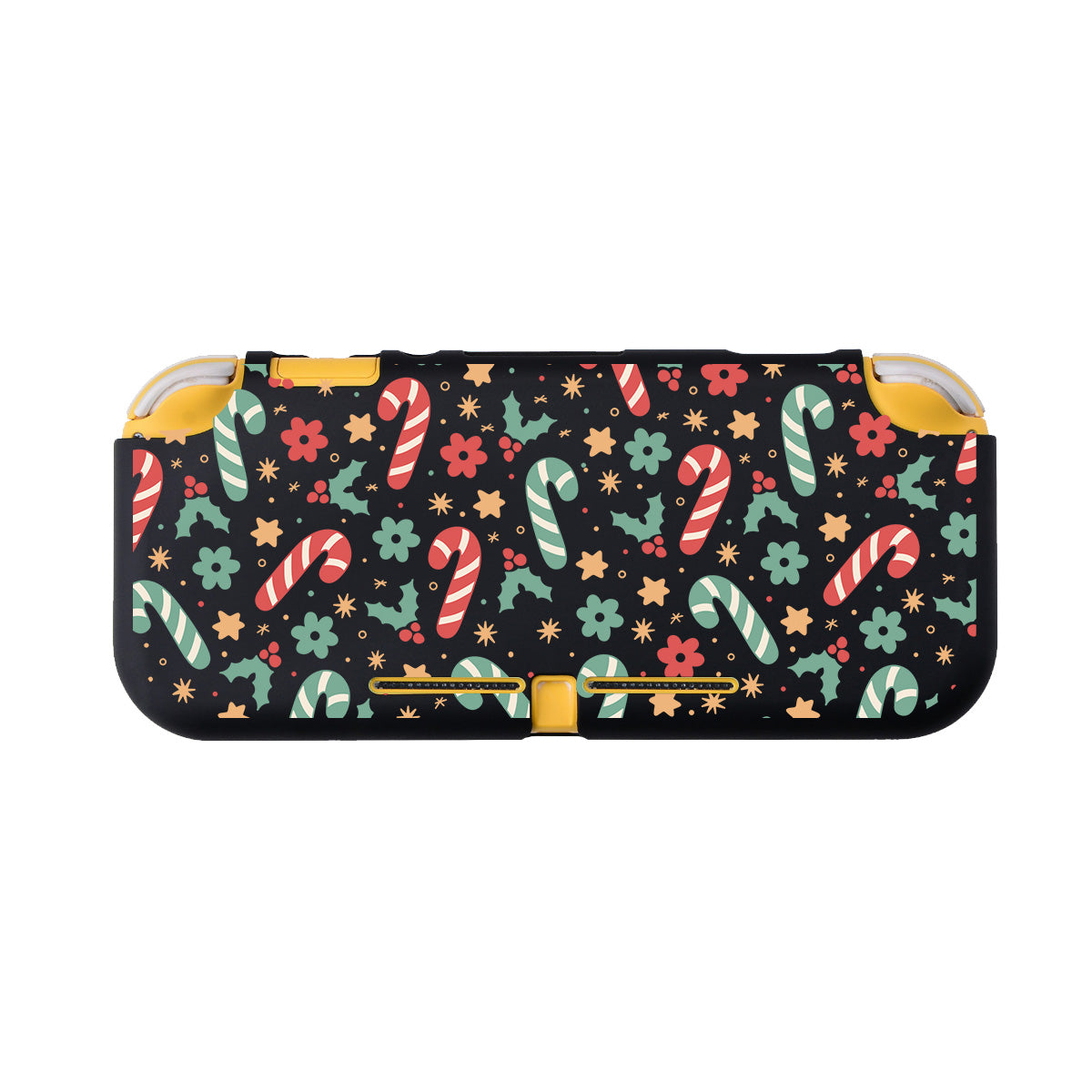 Candy Cane Lite Case for Nintendo Switch - Protective Cover for Nintendo Switch Lite - Perfect for Gaming, Travel, and Holiday Gifts