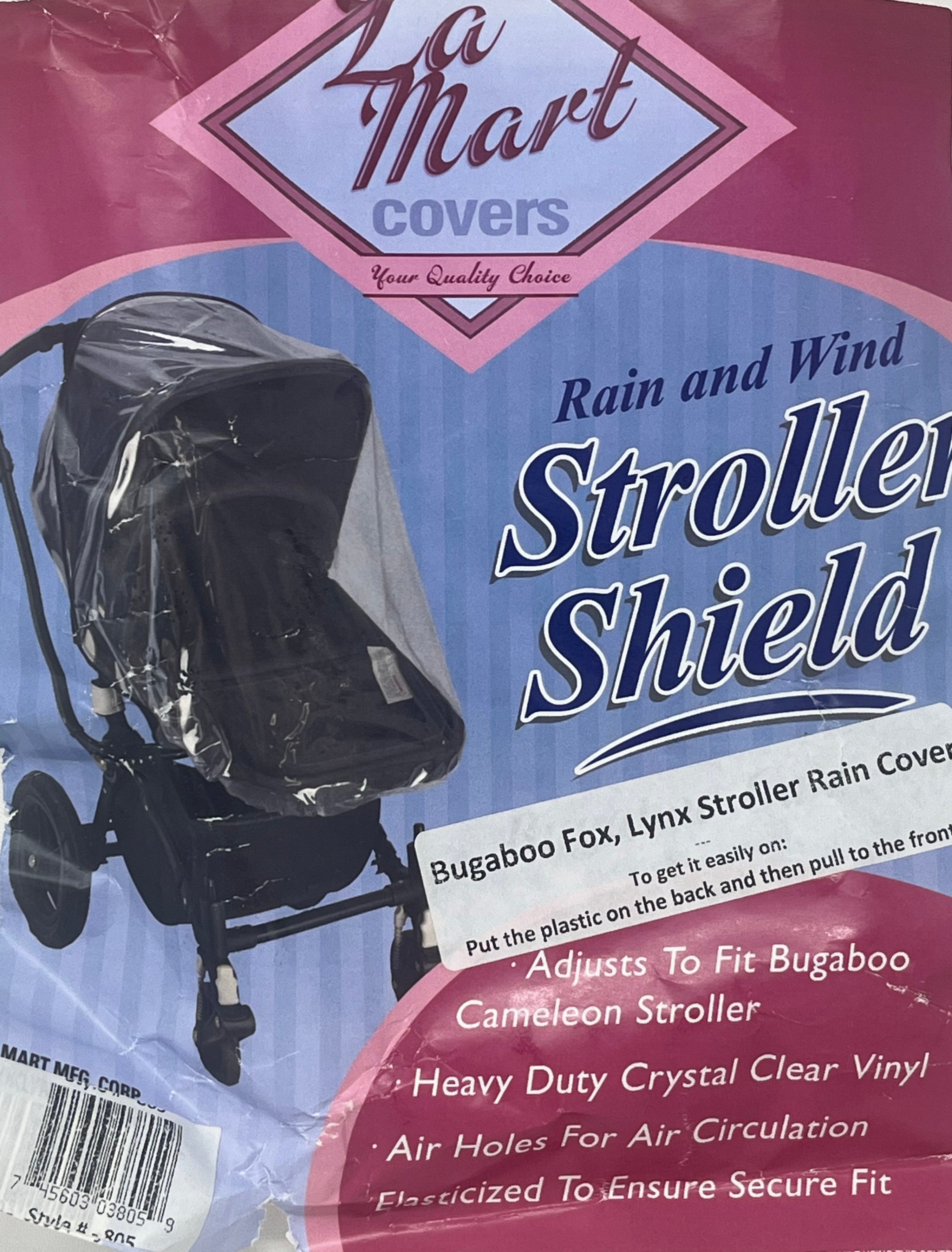 Bugaboo Fox & Lynx Stroller Rain Cover - Waterproof & Windproof Protection for Baby Strollers - Perfect for Rainy Days, Snowy Weather & Outdoor Adventures