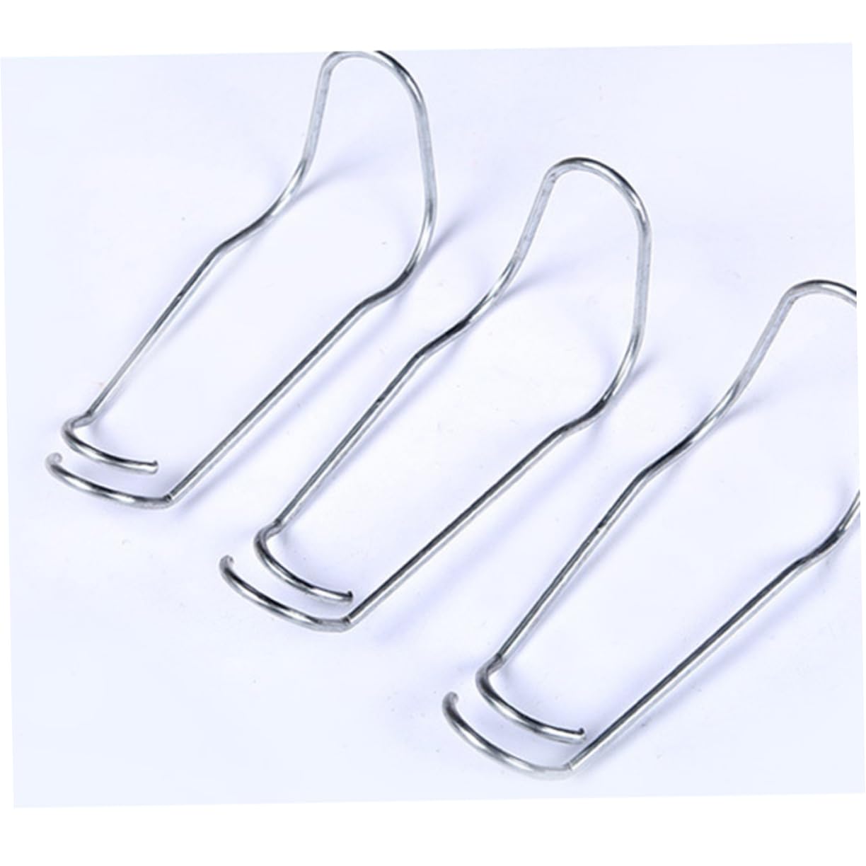10-Pack Greenhouse Wire Glazing Clips - Heavy Duty Plant Clips for Greenhouse Panels, Polycarbonate Sheets & Glass - Perfect for DIY Greenhouse Construction & Garden Projects