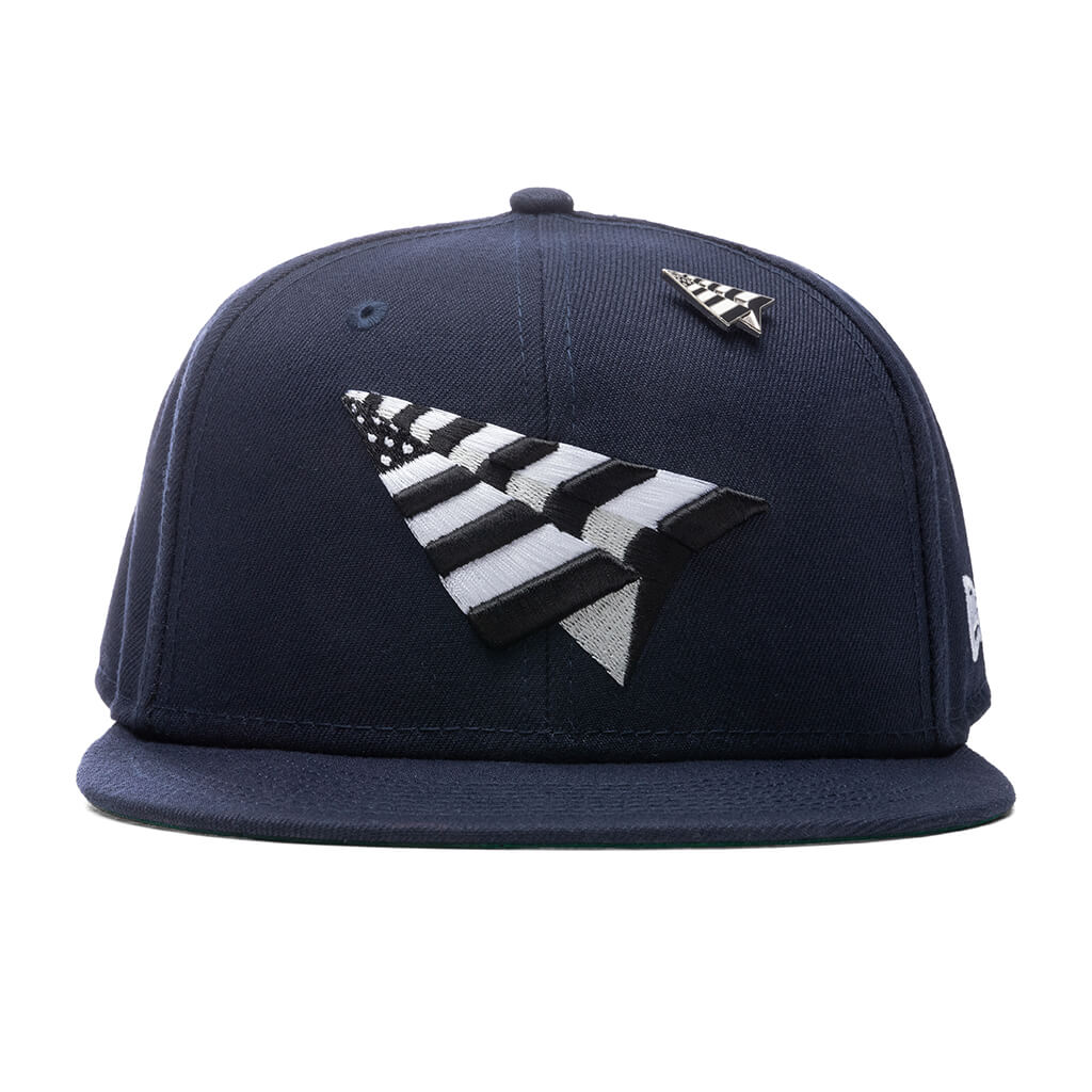 Classic Paper Airplane Fitted Hat - Sapphire Blue Adjustable Snapback Cap for Men & Women | Perfect for Outdoor Activities, Sports, and Casual Wear
