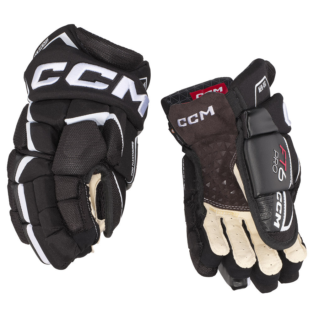 CCM Jetspeed FT6 Pro Senior Ice Hockey Gloves - High-Performance Protective Gear for Hockey Players - Perfect for Games, Training & Competitive Play