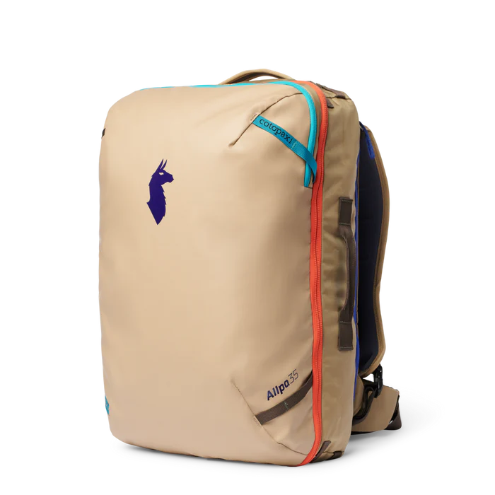 Allpa 35L Travel Backpack - Lightweight Carry-On Backpack for Hiking, Camping & Air Travel - Water-Resistant Durable Travel Pack with Laptop Compartment