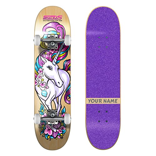 Purple Grip Tape / White Wheels