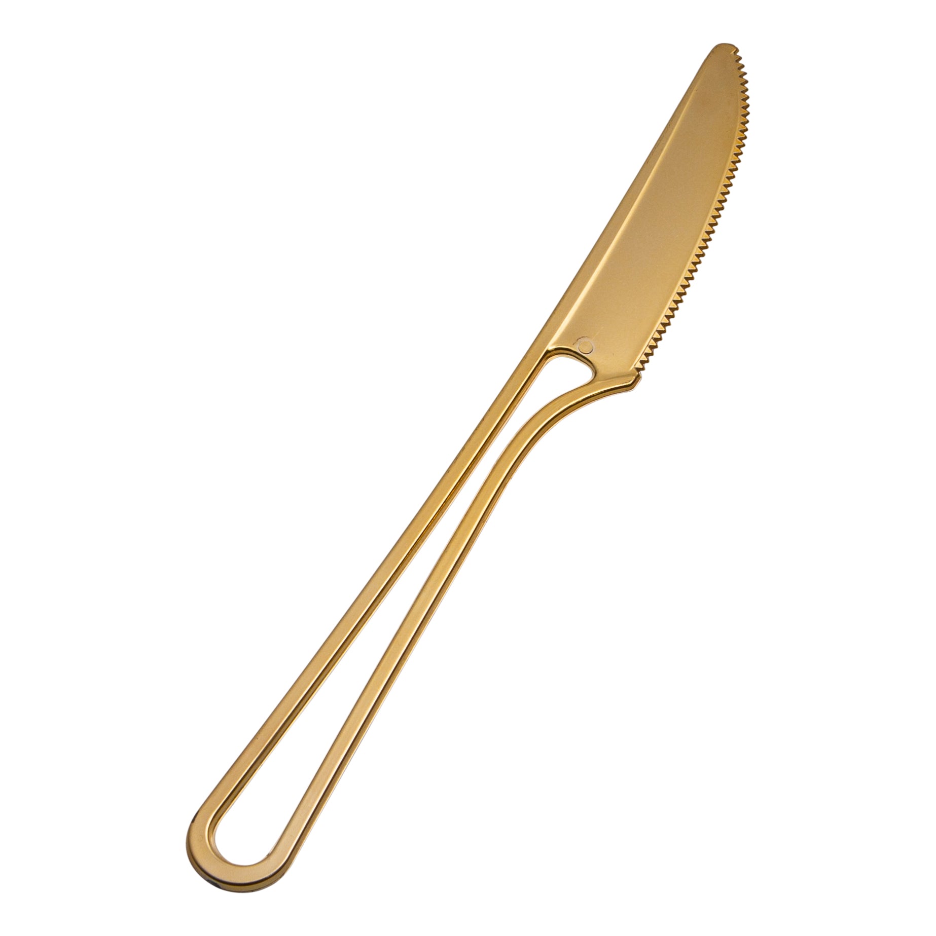 Disposable Shiny Metallic Gold Flatware Set - Elegant Plastic Cutlery for Parties, Weddings & Events - 24-Piece Dinnerware Utensils Kit for Catering, Picnics & Special Occasions