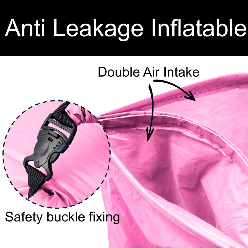 Kids Air Hammock Chillbean - Anti-Leak Inflatable Couch for Camping & Beach | Portable Air Sofa for Children & Teens | Perfect for Outdoor Relaxation, Backyard Lounging & Vacation Comfort