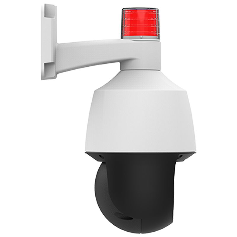 Alibi Vigilant Performance Series 5MP IllumiNite Starlight 4X IP Varifocal Mini PTZ Security Camera with Active Deterrence - Ideal for Home Surveillance, Business Monitoring & Outdoor Property Protection