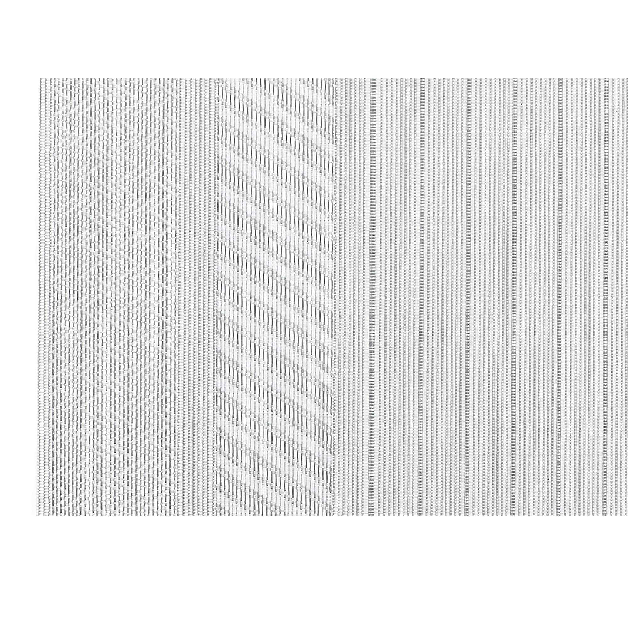 Premium Silver Vinyl Placemats Set of 12 - Elegant Table Setting for Dinner Parties, Holiday Gatherings & Home Decor