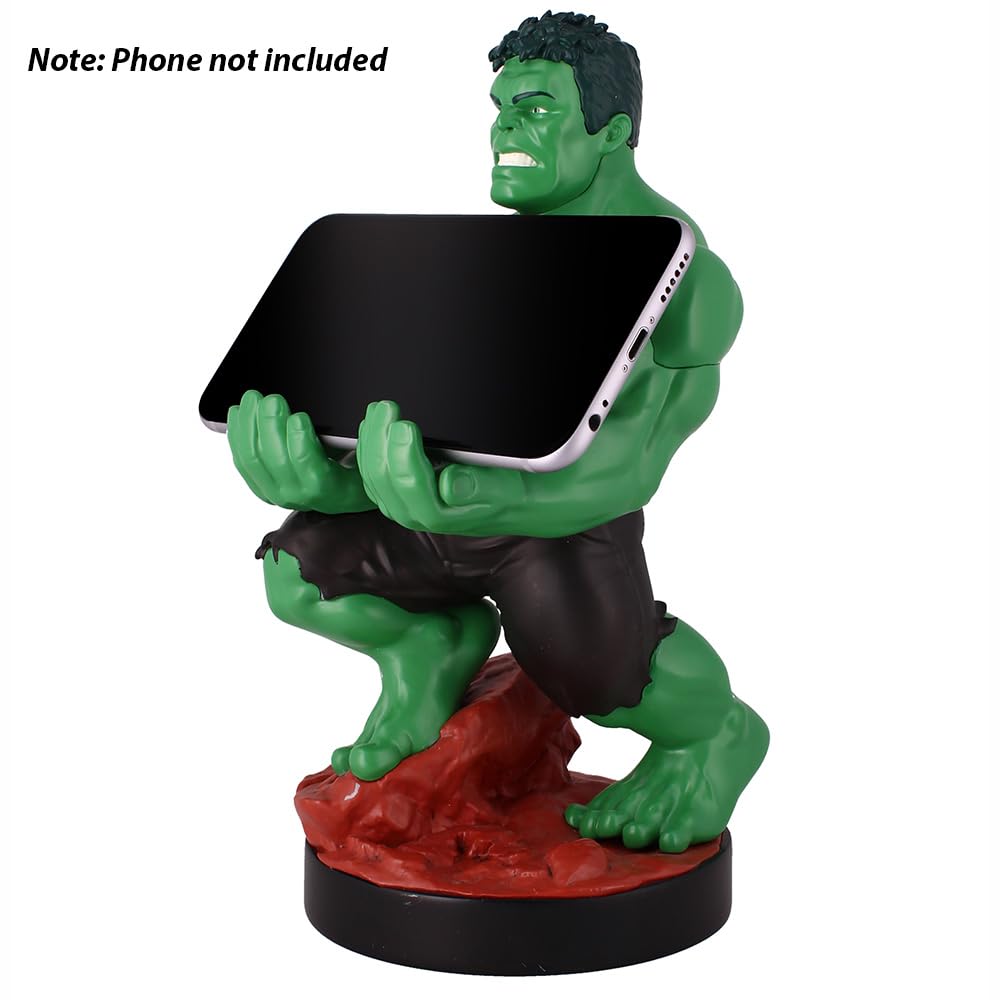 Marvel Avengers Hulk Controller Stand & Phone Holder - Compatible with Xbox, PS4, PS5, Nintendo Switch - Perfect for Gaming Setup & Desk Organization