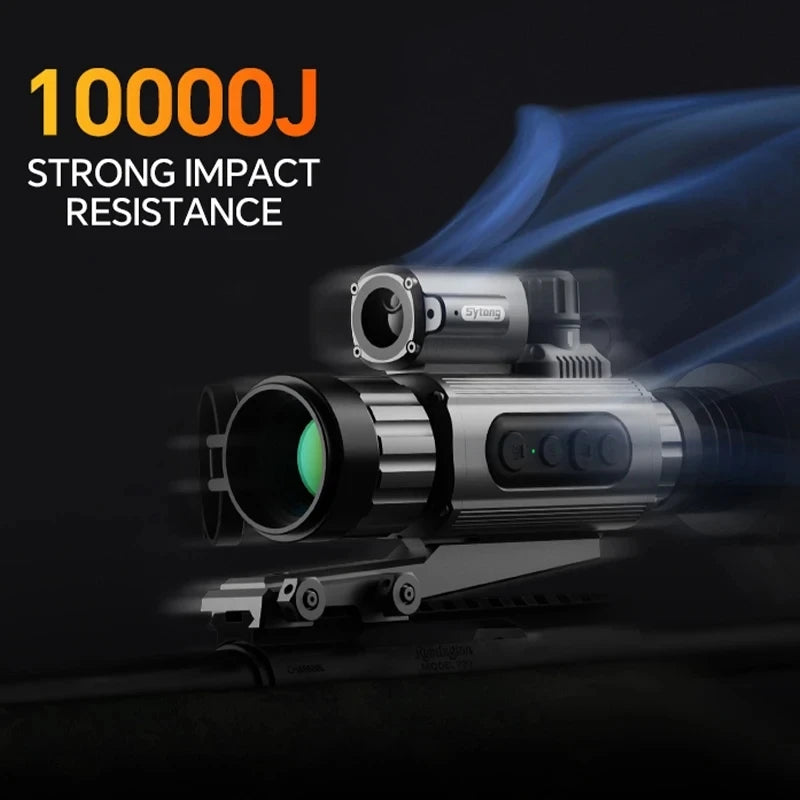 Sytong Thermal Imaging Scope for Hunting - Ballistic Calculation, Night Vision, 35mm/50mm Lens - Perfect for Outdoor Adventure, Wildlife Observation & Night Hunting