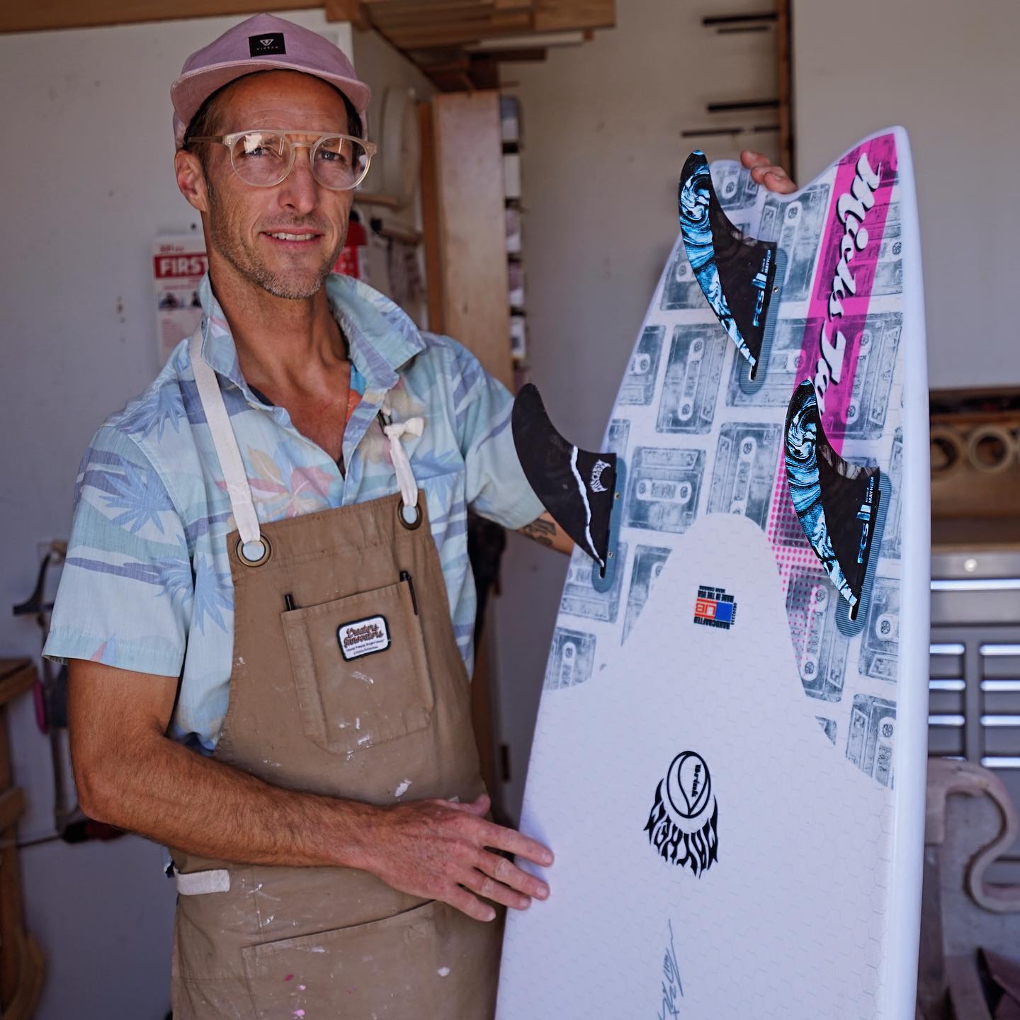 Libtech 5'10 Micks Tape Sym Surfboard - FCSII Compatible - High-Performance Shortboard for All Conditions - Perfect for Beach Breaks, Point Breaks, and Small to Medium Waves