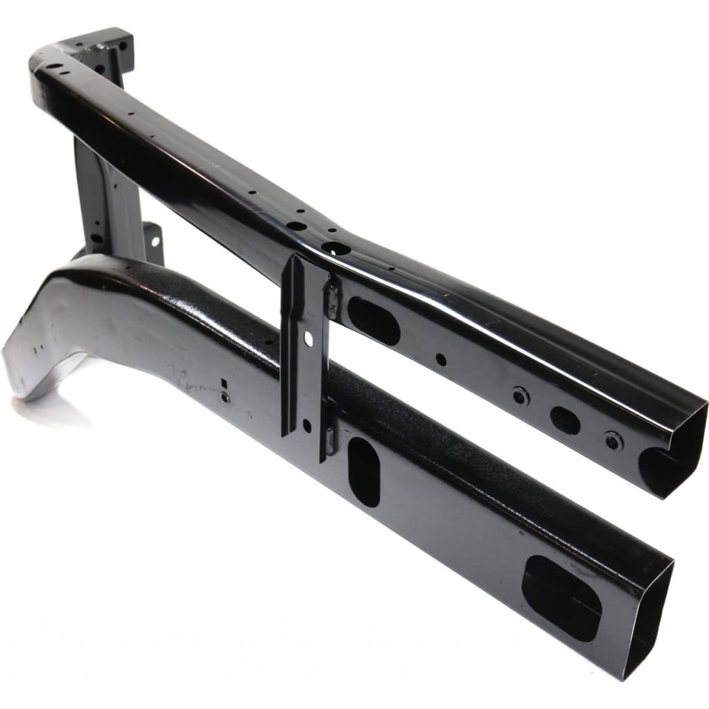 Dodge Ram 1500 2009-2010 Radiator Support Bracket Pair for Driver & Passenger Side | Fits Crew Cab & Quad Cab Models | OEM CH1225264, CH1225265 | Replacement for 68267303AB, 68267302AB | Durable Side Rail Bracket for Engine Protection & Collision Repair