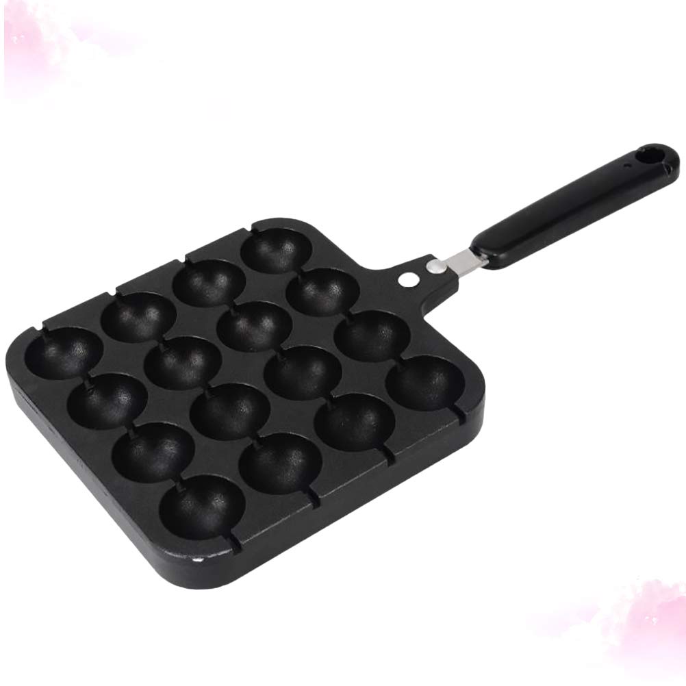 Premium Stainless Steel Meatball Maker Mold & Octopus Ball Grill Pan - Non-Stick Egg Tray, Fish Ball Machine for BBQ, Home Cooking & Party Food Prep