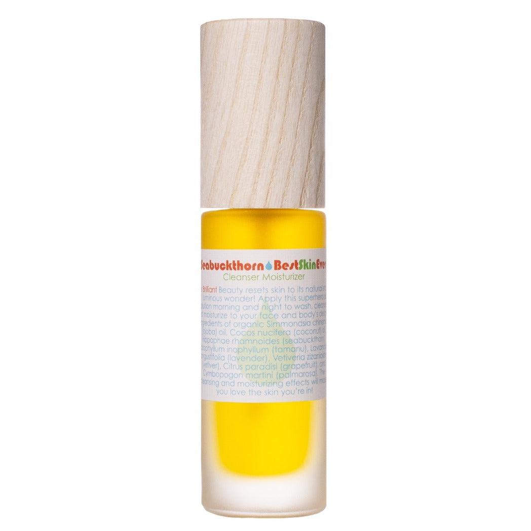 Best Skin Ever Seabuckthorn Oil - Organic Cold-Pressed for Glowing Skin | Anti-Aging & Moisturizing Face Serum | Perfect for Dry Skin Care & Night Routine