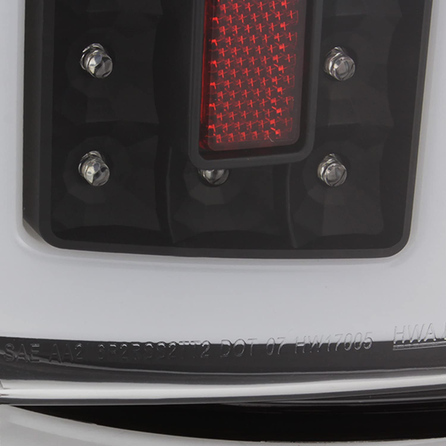 AKKON Full LED Tube Bar Black Tail Lights Brake Lamp Pair for 2007-2009 Dodge Ram 1500 2500 3500 - Upgrade Your Truck's Style & Safety for Night Driving & Off-Road Adventures