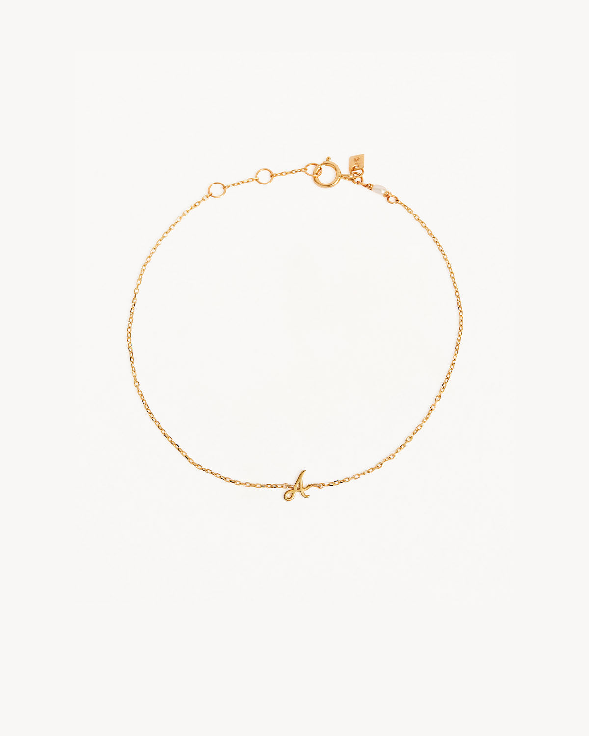 14K Solid Gold Love Letter Bracelet - Dainty & Elegant Jewelry for Women, Perfect Gift for Anniversary, Valentine's Day & Special Occasions