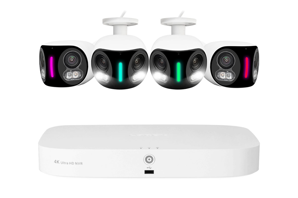 Lorex Fusion Series 4K 16-Channel Security Camera System (8 Wired + 8 Wireless) with 2TB NVR & H20 IP Dual Lens Cameras - Home & Business Surveillance Solution for Indoor/Outdoor Protection
