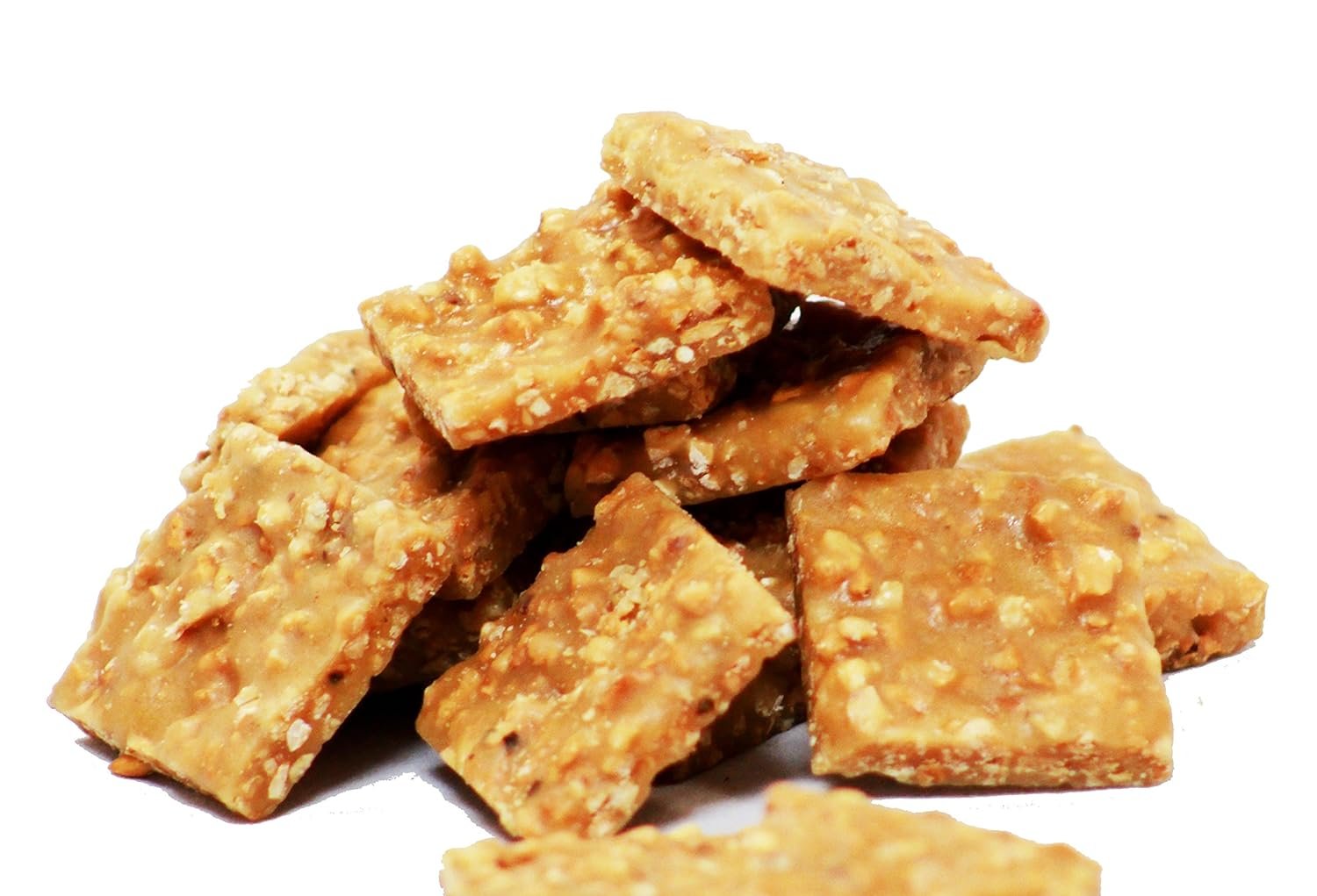 Premium Gourmet Macadamia Nut Brittle - Crunchy Hawaiian-Style Candy Snack for Gifts, Parties & Dessert Toppings