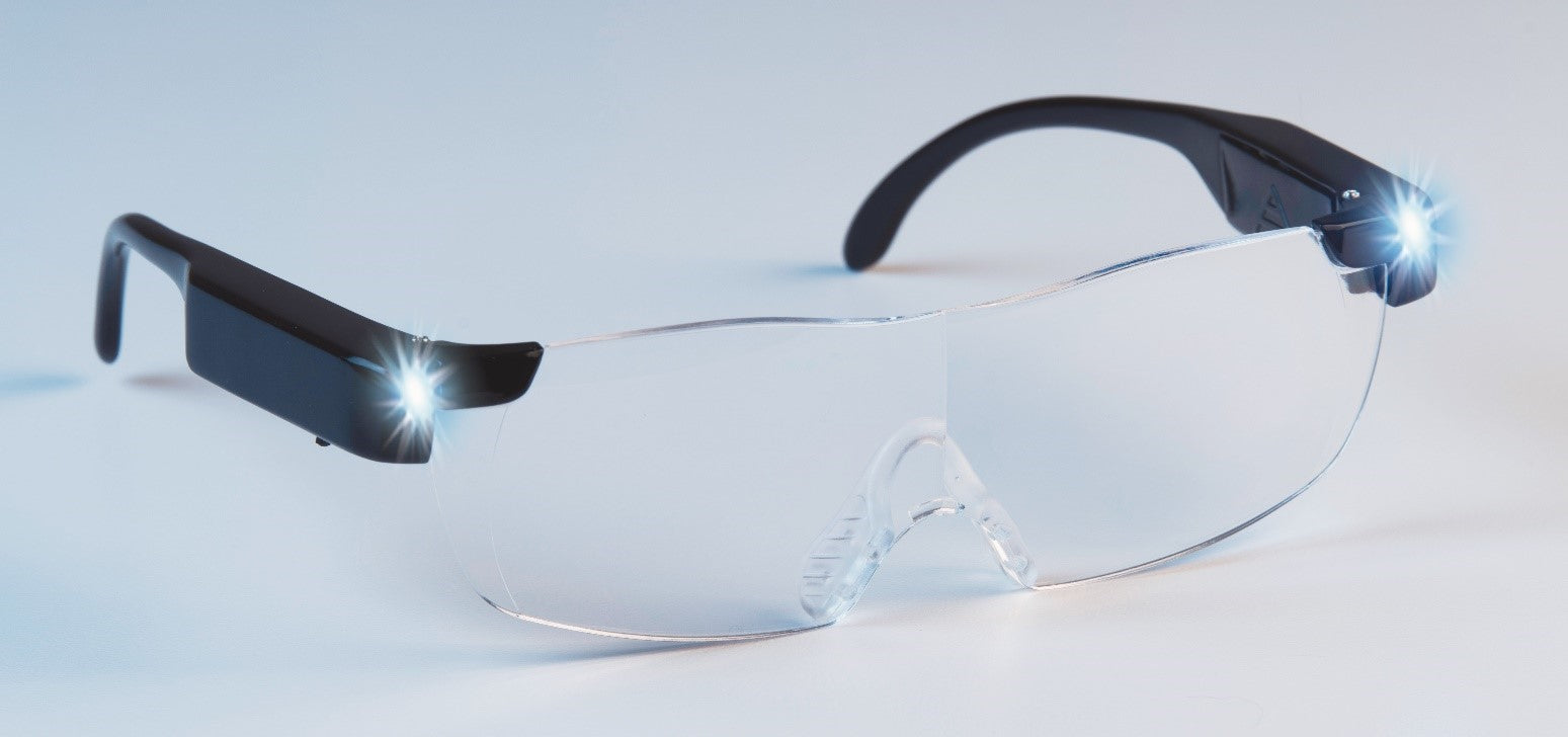 Vizmaxx Magnibrite Reading Glasses - HD Magnifying Lenses for Clear Vision - Perfect for Reading, Crafts & Close-Up Work