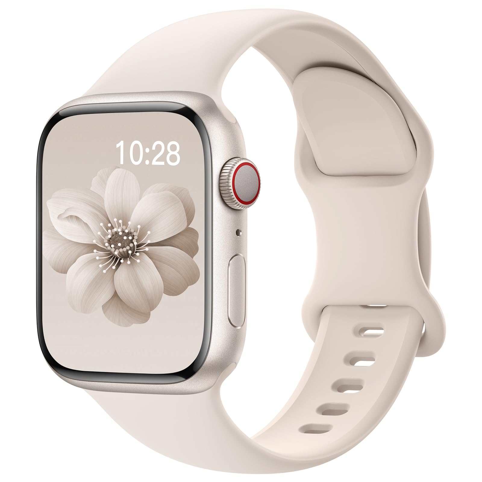 Yoohoo Sport Straps - Soft Silicone Replacement Watch Band Compatible with Apple Watch 38mm 40mm 41mm 42mm (Series 10/9/8/7/6/5/4/3/2/1/SE) - Unisex Design for Men & Women - Perfect for Running, Gym Workouts & Everyday Wear