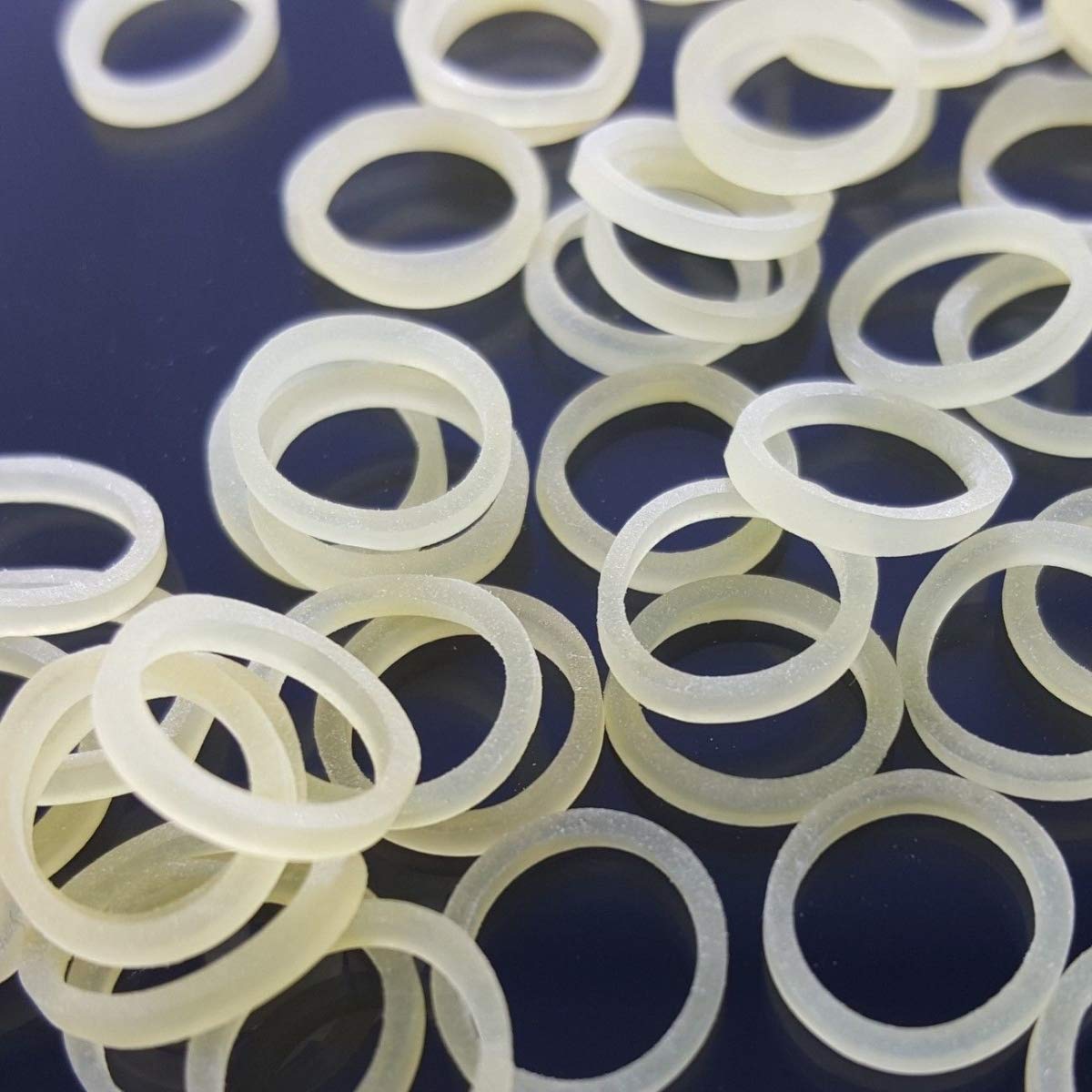 100 Pack Dental Orthodontic Elastic Bands for Braces - 5oz Force, 3/8 Inch - Perfect for Teeth Alignment & Orthodontic Treatment (Ideal for Braces Wearers & Dental Professionals)