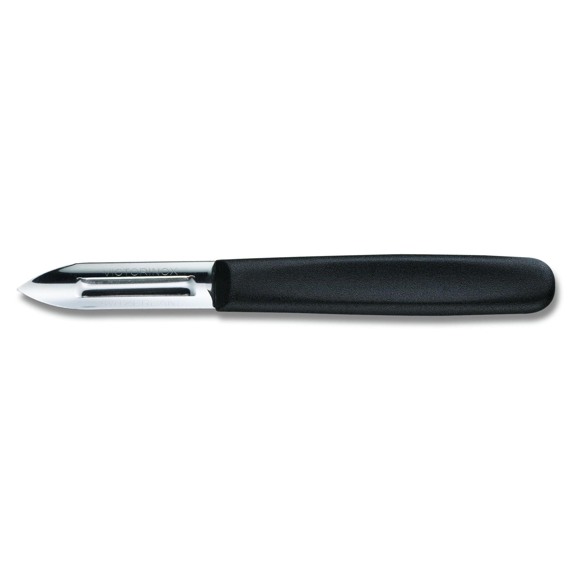 Victorinox 2.25-Inch Straight Vegetable Peeler - Stainless Steel Blade, Ergonomic Handle (Model 5.0203.S) - Perfect for Peeling Potatoes, Carrots, Apples & More in the Kitchen