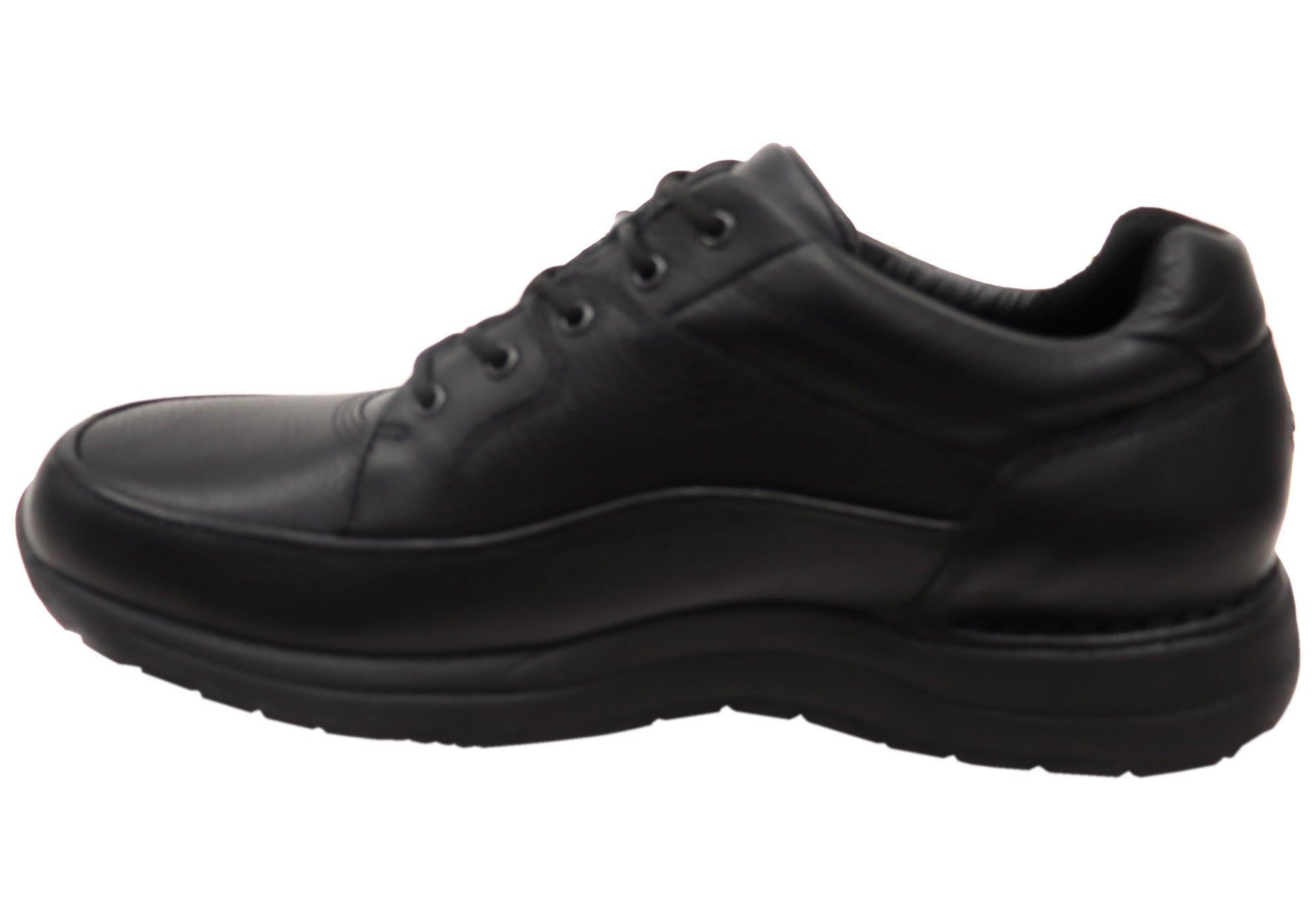 Rockport Edge Hill II Lace-Up Men's Leather Comfort Shoes - Wide Fit for All-Day Comfort - Perfect for Work, Travel & Casual Wear