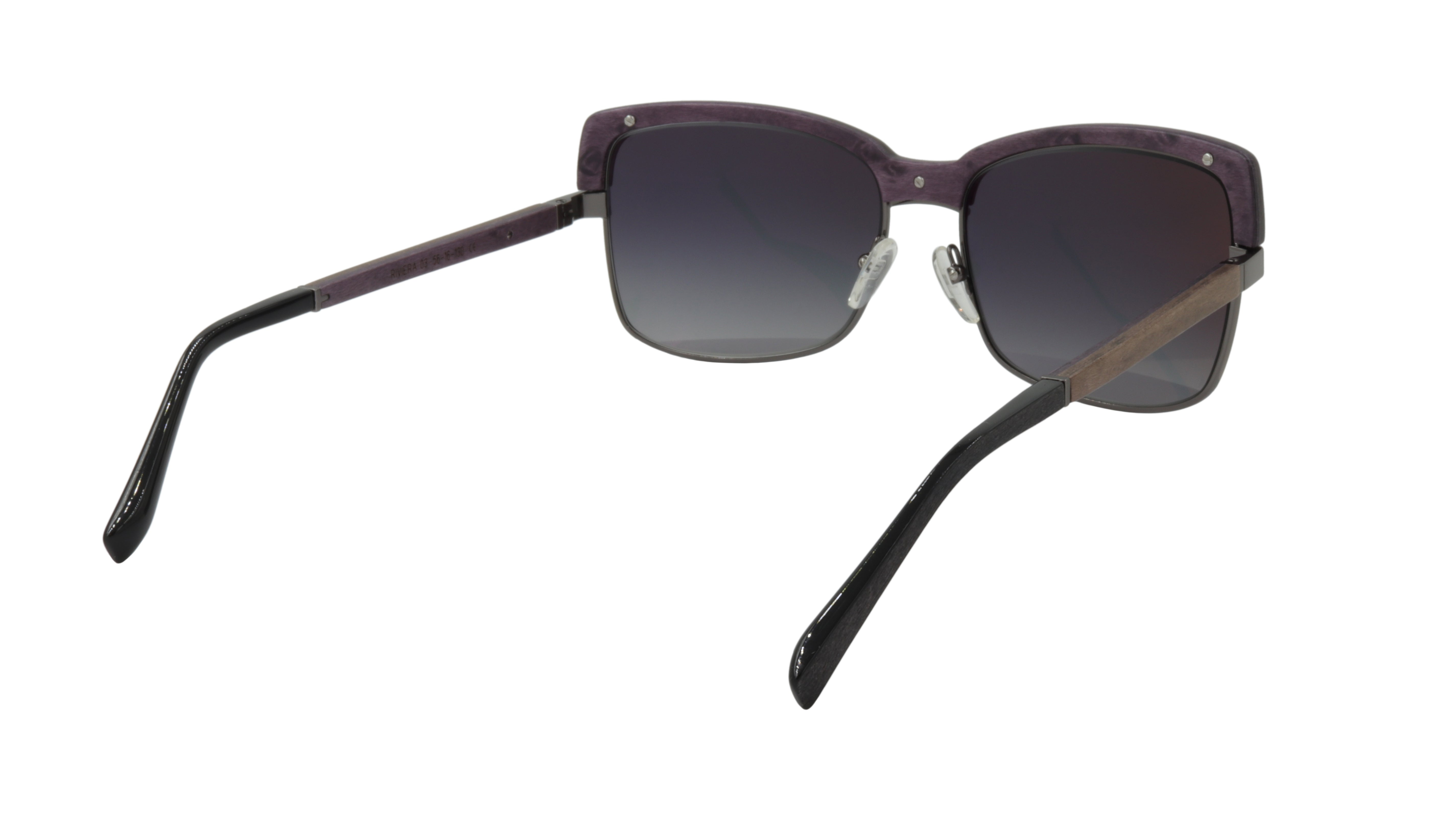 Premium GOLD & WOOD Sunglasses with Brown Genuine Wood Frames - UV Protection Polarized Lenses for Outdoor Activities, Beach, and Driving