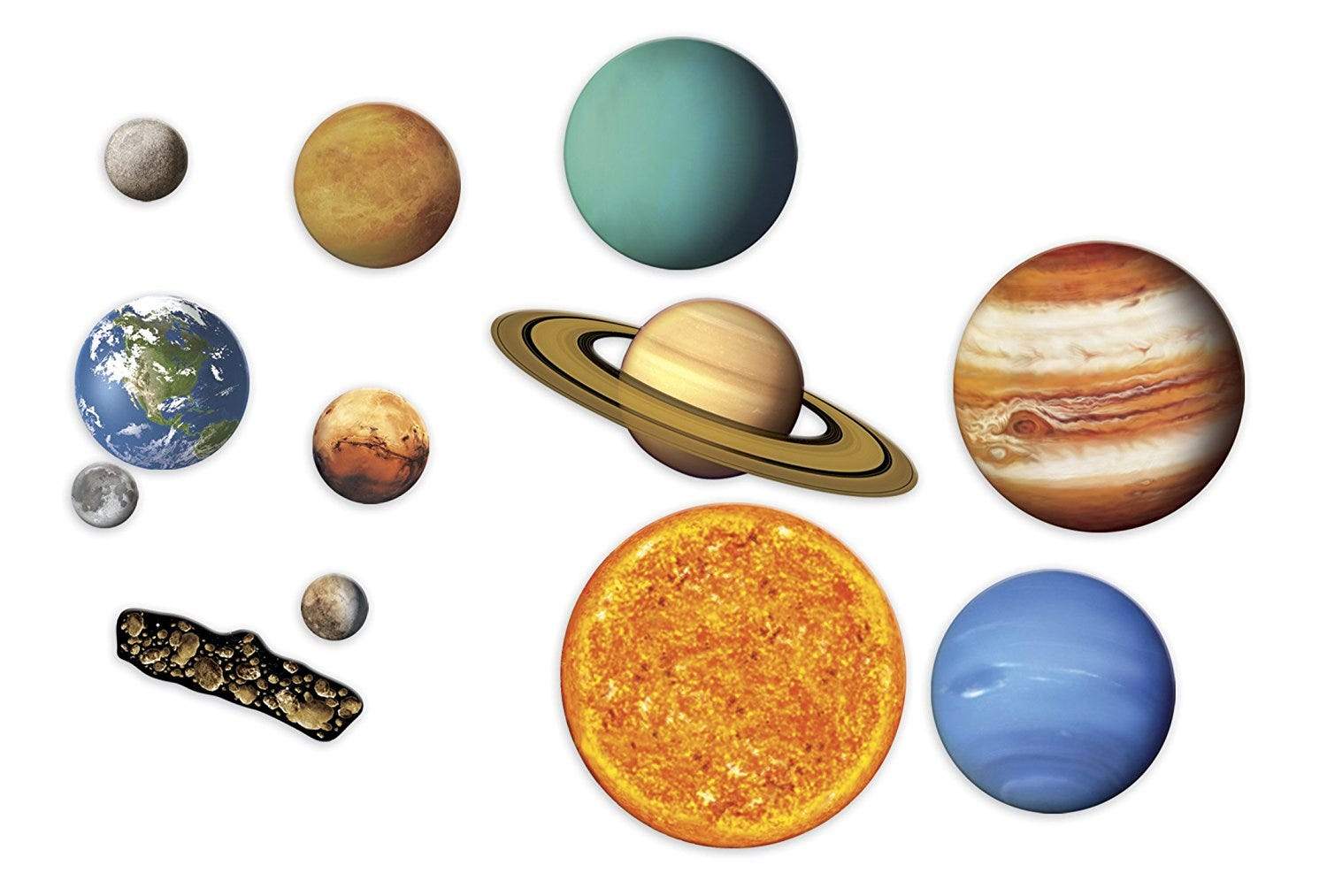 Giant Magnetic Solar System Model Kit - STEM Educational Toy for Kids - Perfect for Classroom, Homeschool & Science Learning Activities