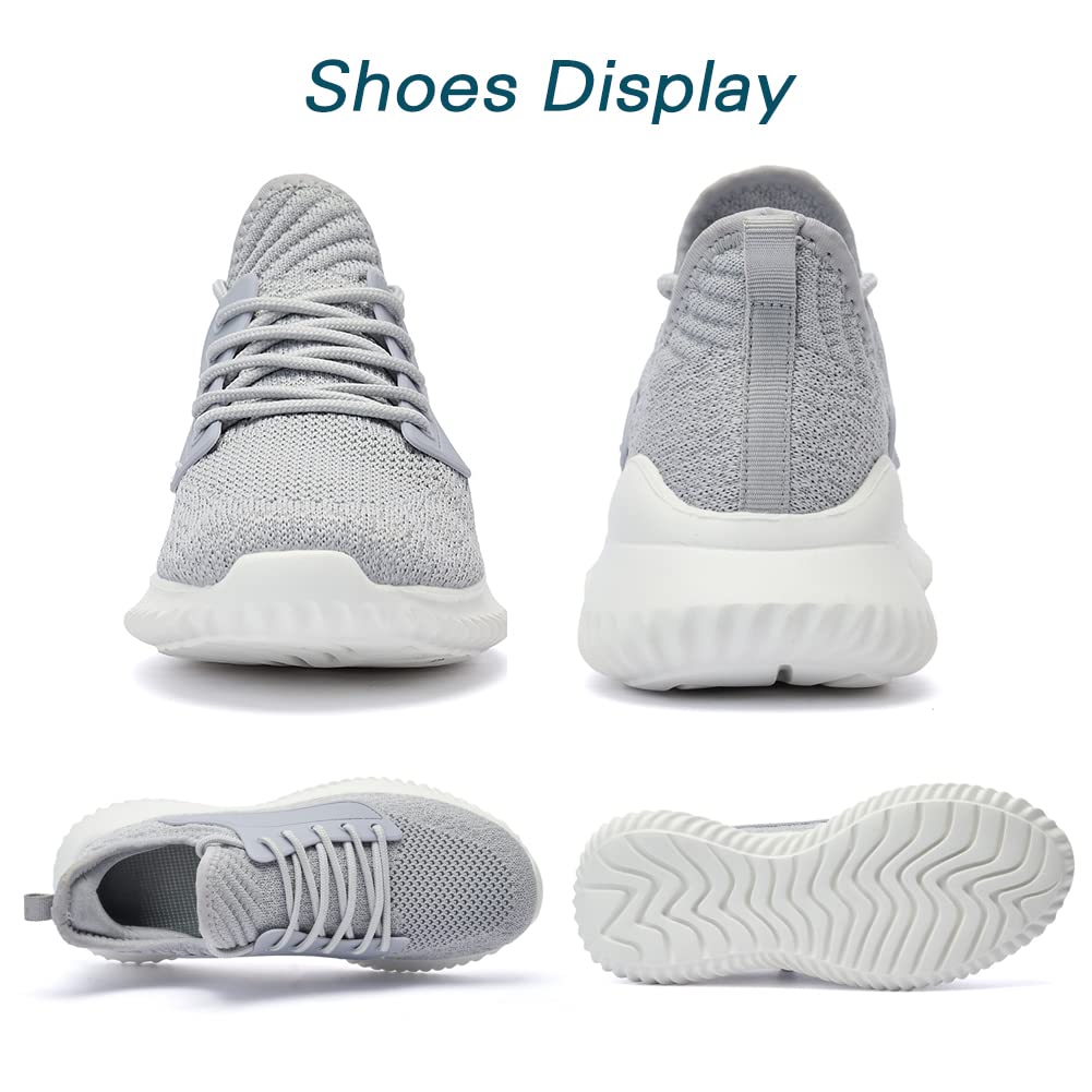 Women's Slip-On Walking Shoes - Lightweight Memory Foam Tennis Sneakers for Running, Gym & Outdoor Activities | Comfortable Work Shoes for Women | Perfect for Jogging, Travel & Daily Wear