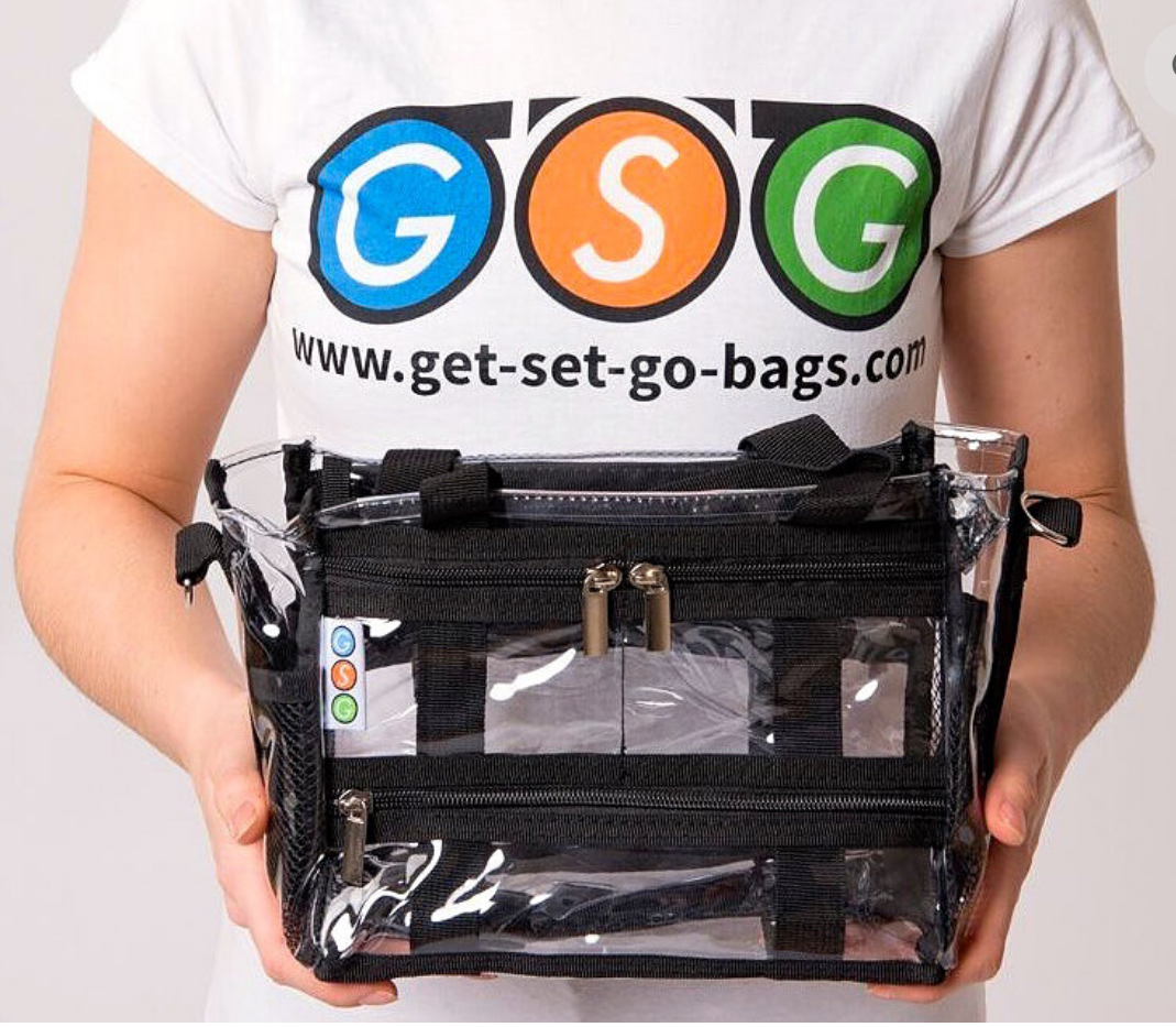 Mini Set Bag by Get Set Go Bags - Compact Crossbody Purse for Women, Perfect for Travel, Shopping & Everyday Use