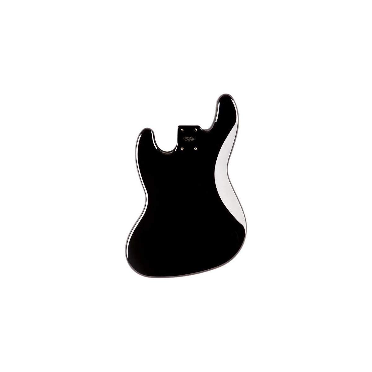 Fender Standard Series Jazz Bass Guitar Body - Alder Wood, Gloss Black Finish for Professional Musicians & DIY Luthiers | Perfect for Custom Bass Builds & Upgrades