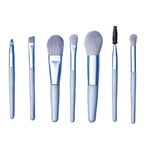 7Pcs Makeup Brush Set for Foundation Eyeshadow Blush - Soft & Durable - Perfect for Daily Makeup & Travel