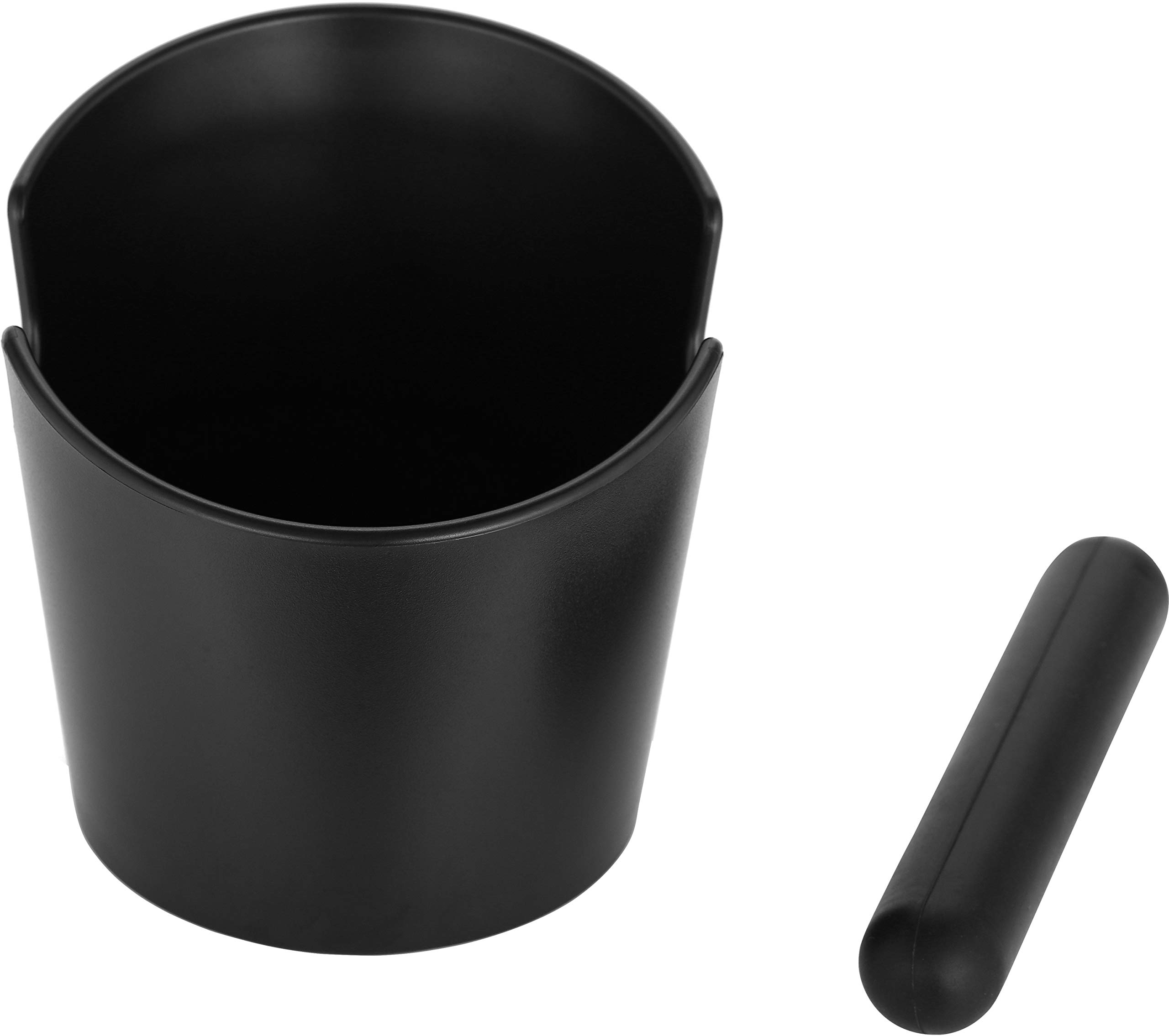 APTSPADE Small Rubber Coffee Knock Box - Compact Espresso Grounds Container for Home & Professional Baristas - Perfect for Kitchen, Cafes & Coffee Shops