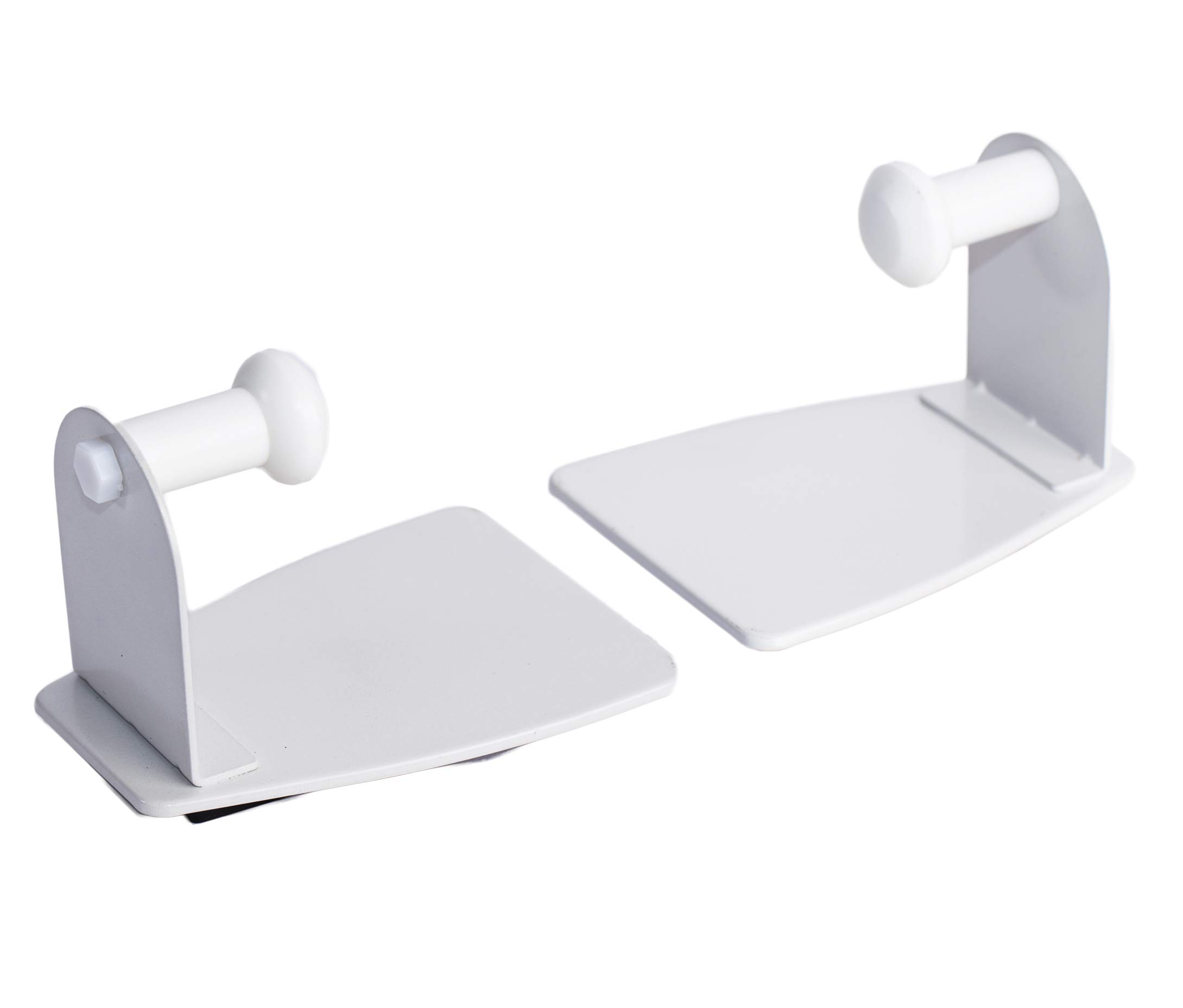 EHOMEA2Z Heavy Duty Magnetic Paper Towel Holder - Stainless Steel Refrigerator Organizer for Kitchen, Fridge, Bar, Grill, BBQ & RV - White (1 Pack) - Perfect for Hands-Free Access While Cooking, Cleaning & Outdoor Activities