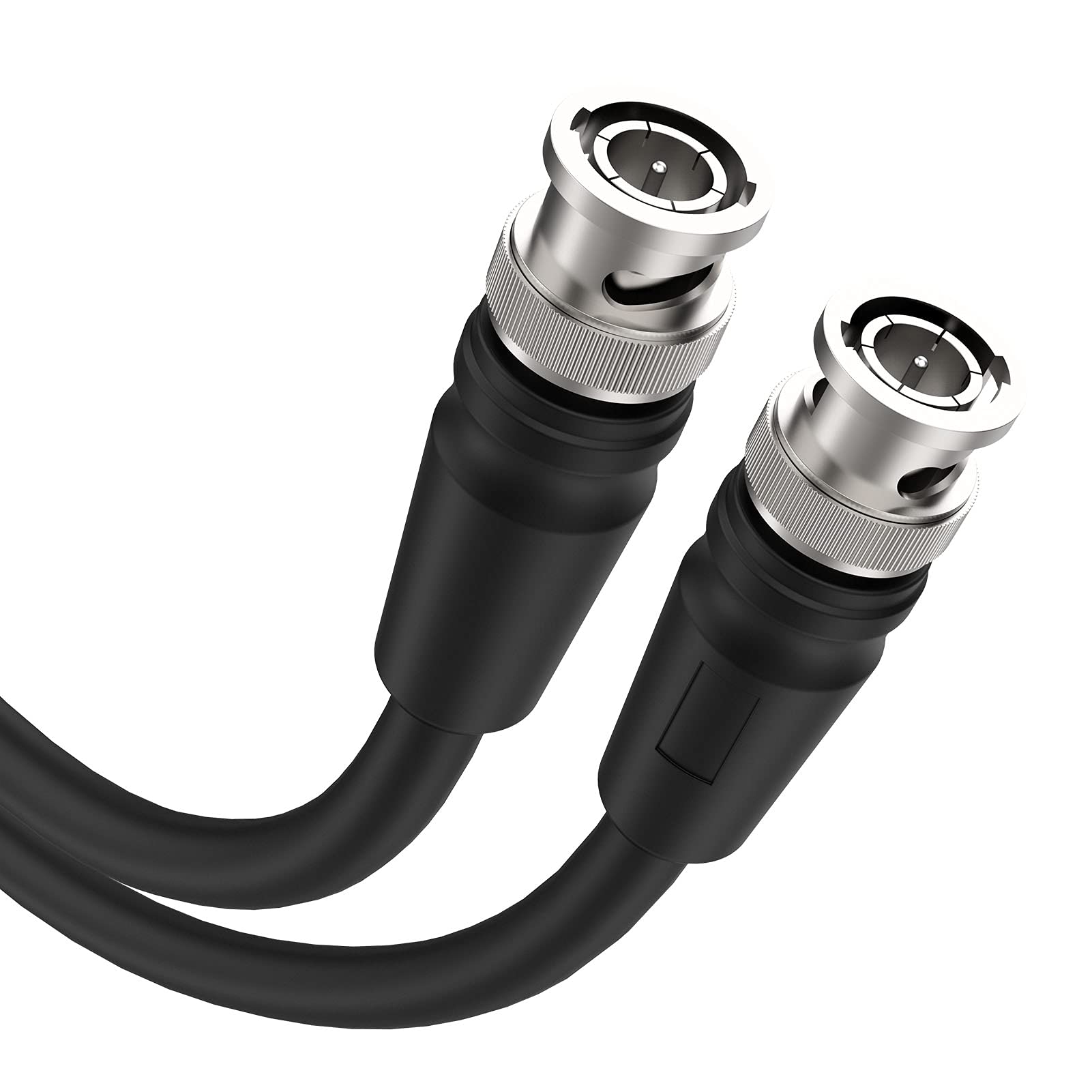 12G SDI Cable 100 ft - 4K@60Hz RG11 SDI Video Cable 75ohm BNC Cable 16AWG - Supports 6G/3G/HD-SDI for Security Cameras & Blackmagic SDI Converters - Ideal for Professional Video Production & Live Broadcasting