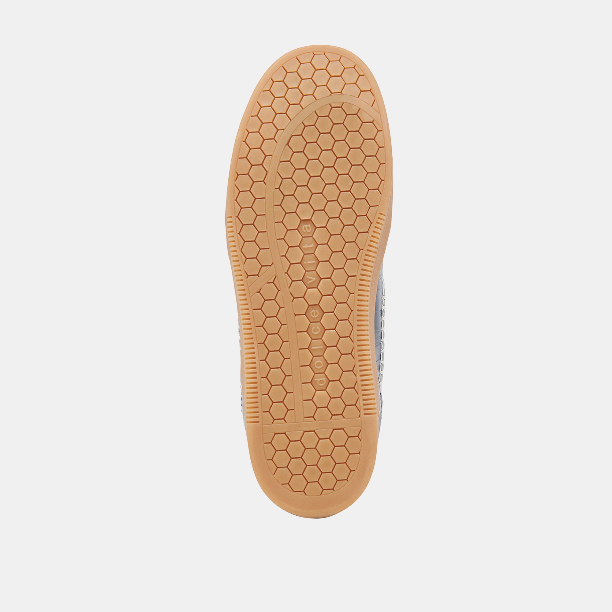 Stylish Stitch Sneakers in Ink Crocodile Embossed Leather - Perfect for Casual Wear, Street Fashion & Everyday Comfort