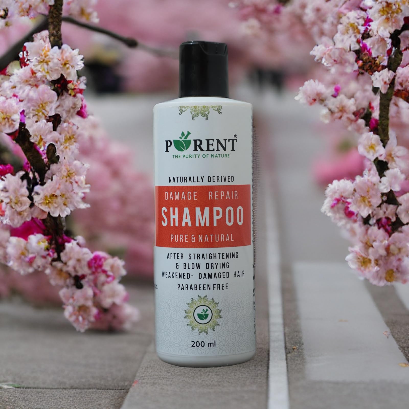 Purent Damage Repair Shampoo for Damaged Hair - Deep Conditioning Treatment for Dry, Brittle & Frizzy Hair | Salon-Quality Hair Care at Home