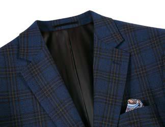 Alessandro Vitello Classic Fit Wool Sport Coat 565 10 - Premium Men's Blazer for Business, Office & Formal Events - Perfect for Weddings, Interviews & Professional Occasions