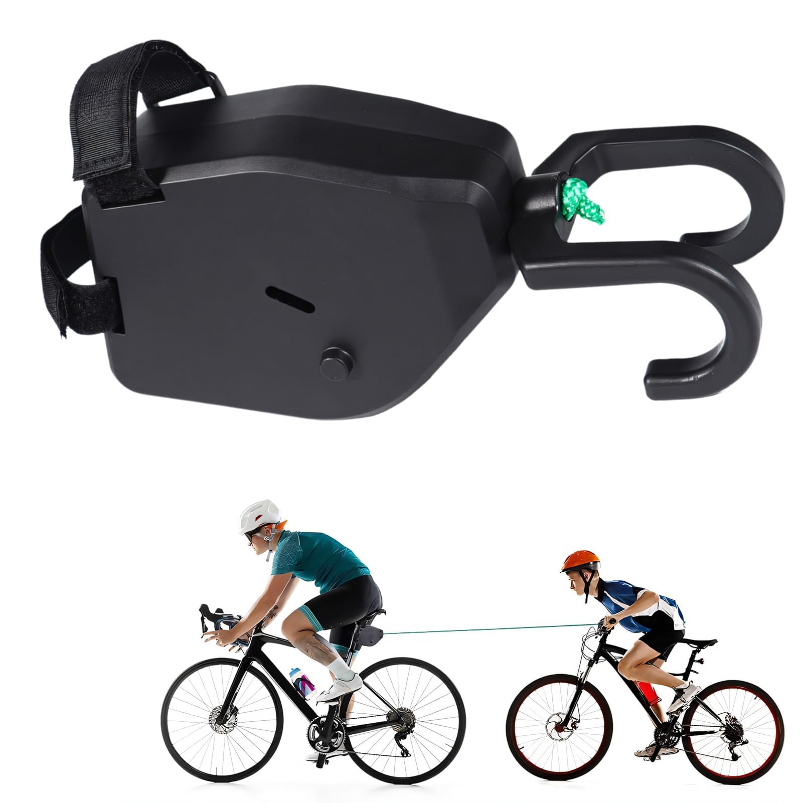 **Kids Bike Tow Rope - Secure Retractable Bicycle Towing System for Parent & Child - Perfect for Family Rides, Parks, and Outdoor Adventures**