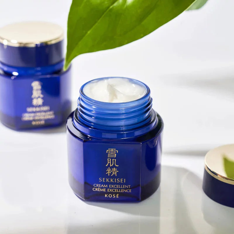 Kose Sekkisei Excellent Spot Treatment Moisturizing Cream 50g - Brightening & Hydrating Face Moisturizer for Dark Spots & Uneven Skin Tone - Perfect for Night Skincare Routine & Daily Hydration
