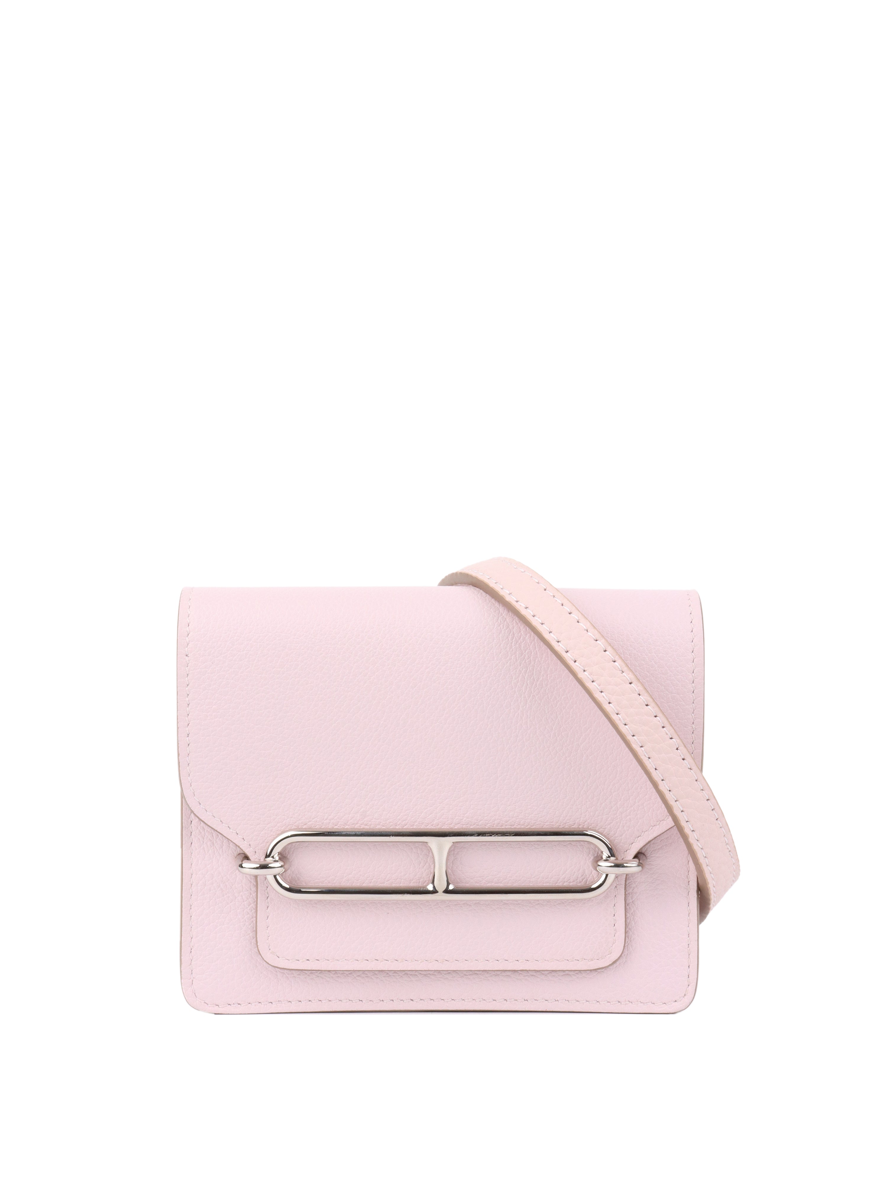 Hermes Roulis Slim Wallet in Mauve Pale - Luxury Leather Card Holder for Women | Perfect for Everyday Use, Travel & Special Occasions