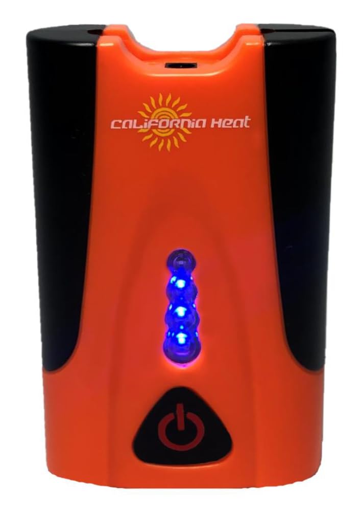 California Heat BAT7V35 Rechargeable Hand Warmers - Portable & Fast Heating for Outdoor Activities, Camping, Hiking, and Winter Sports