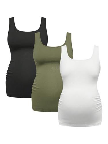 Army Green Black White
