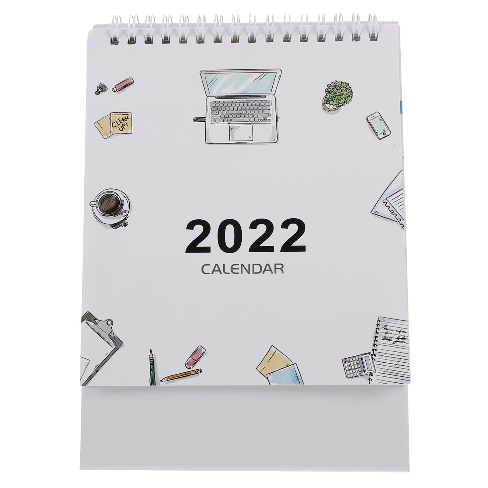 HEMOTON 2023 Minimalist Monthly Desk Calendar - Academic Year Standing Planner with Clean Design for Home, Office & School | Perfect for Scheduling, Productivity & Organization