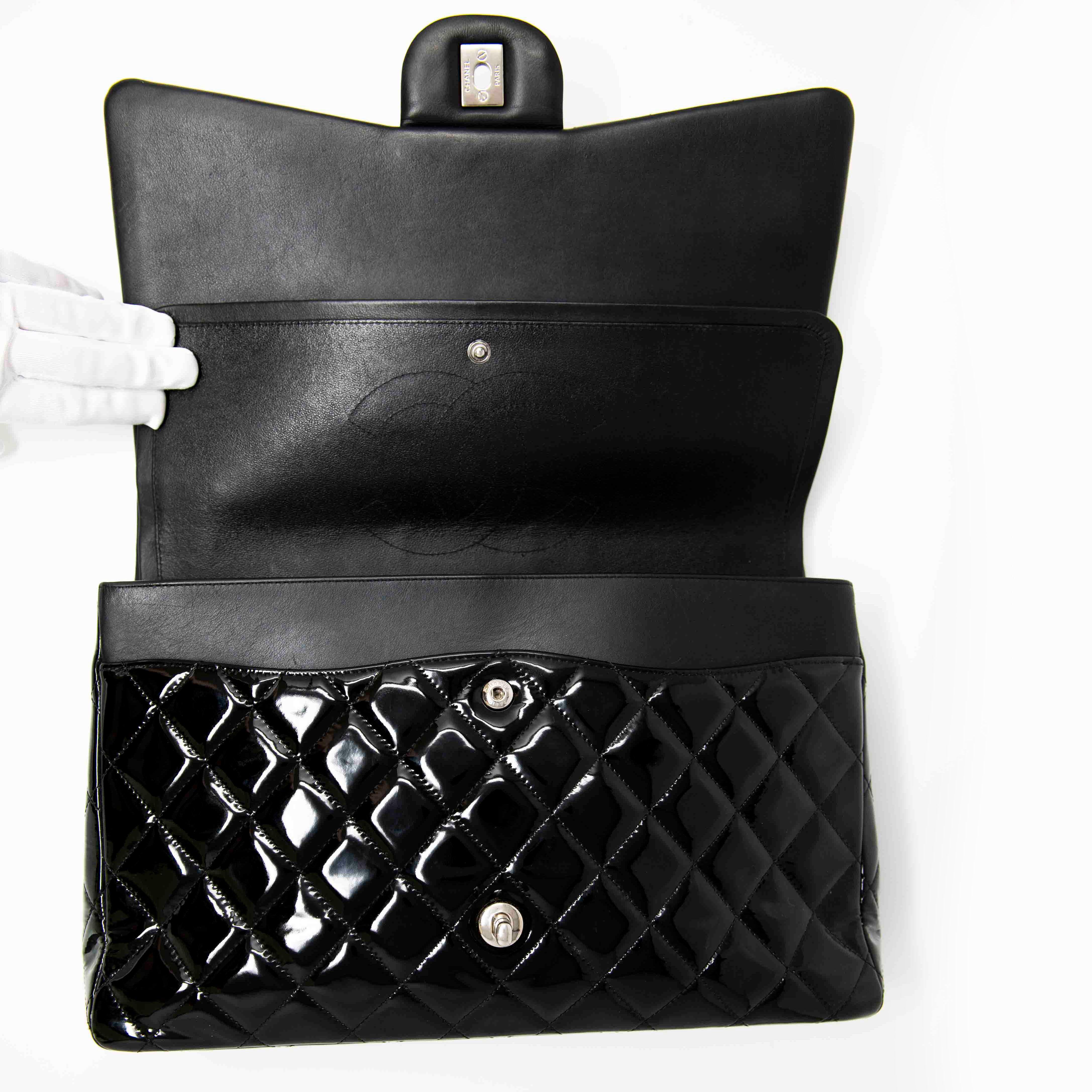Chanel Black Maxi Classic Flap Bag - Luxury Designer Handbag for Women | Perfect for Evening Events, Parties & Special Occasions