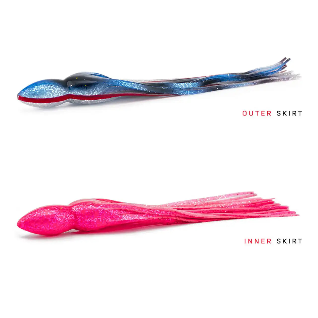 Zacatak Thunderstruck Trolling Lures for Saltwater Fishing - Premium Deep Sea Fishing Lures for Salmon, Tuna, and Marlin - Ideal for Offshore and Deep Water Trolling